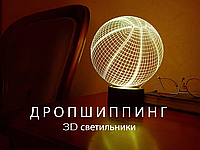 Дропшиппинг 3D Светильников