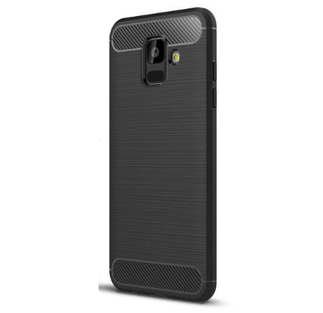 Чохол PRIMO Carbon Fiber Series для Samsung A6 2018 (A600) - Black