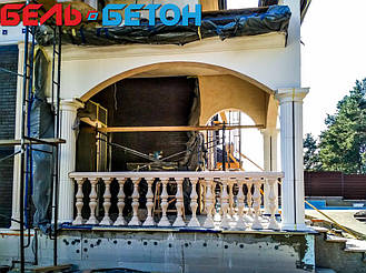 Балясины на Крюковщине | Балюстрада бетонная в Киевской области 7