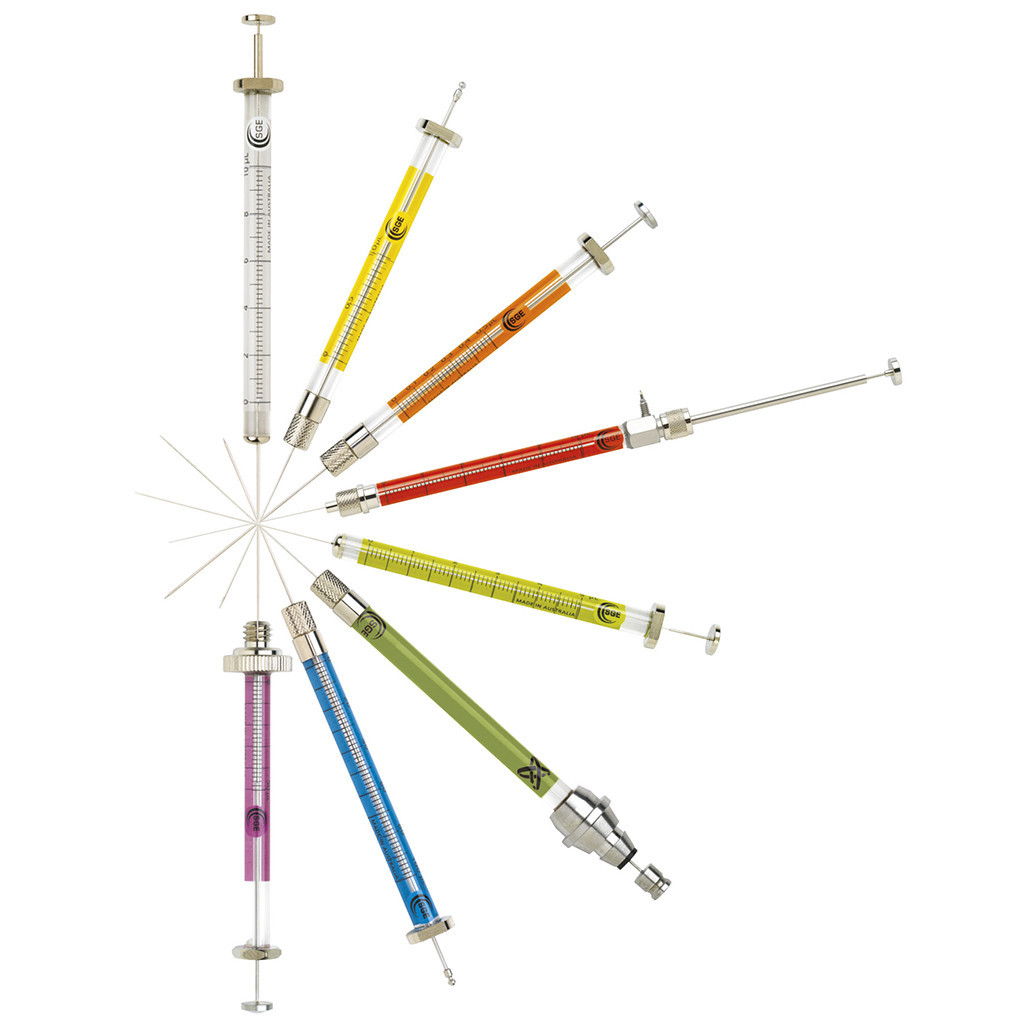 Шприц 10 мкл фікс. голка Agilent c 4.2 см 0.63/0.47 мм OD конусною голкою подвійного калібру, фото 1