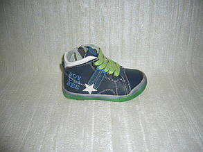 Демісезонні черевики для хлопчиків Clibee розміри 21