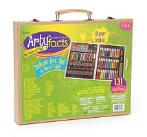 Набір для малювання Арті Фактc на 131 шт. у кейсі/Darice Artyfacts Portable Studio 131 pcs Deluxe Art Set
