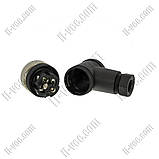 Роз'єм Sick DOS-1205-W, М12, 5-pin, кутовий 90°, фото 2