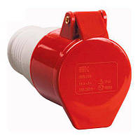 Розетка 214 переносна 3Р+РЕ 16А 380В IP44 ІЕК