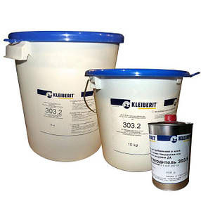 Клей вологостійкий для деревини, шпону, МДФ і фанери ПВА Д3/Д4 KLEIBERIT (відро 10 кг), фото 2