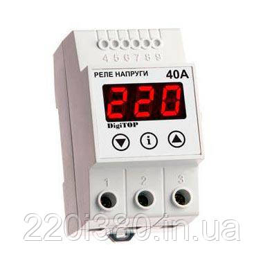 Реле напруги Vp-40A Din (мах 50А)