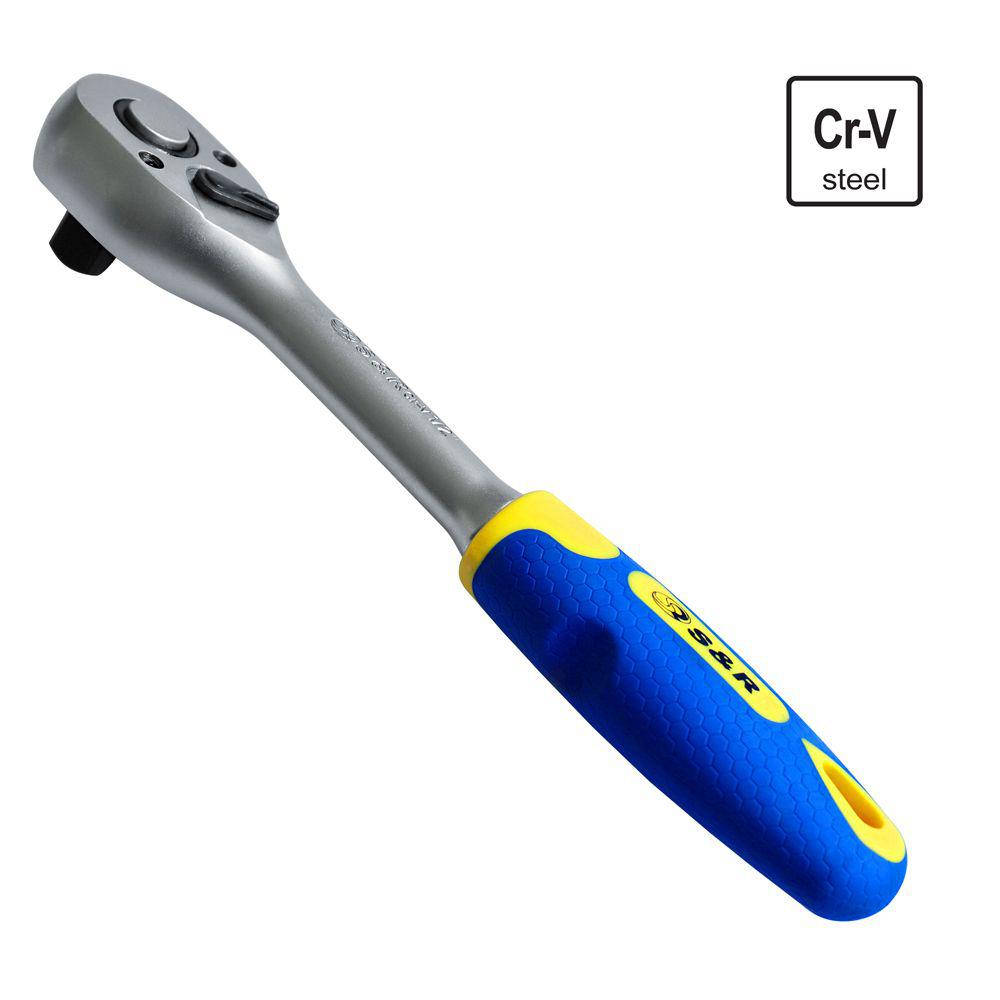 Ключ тріскачка S&R 1/2" 45 зуб