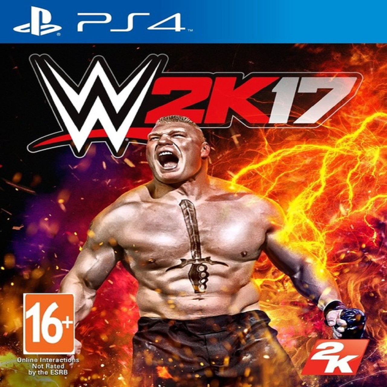 WWE 2K17 (англійська версія) PS4 (Б/В)