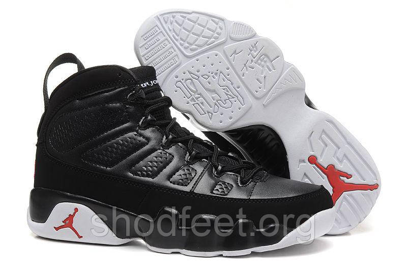 Чоловічі баскетбольні кросівки Air Jordan 9 Retro Black White
