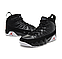 Чоловічі баскетбольні кросівки Air Jordan 9 Retro Black White, фото 4