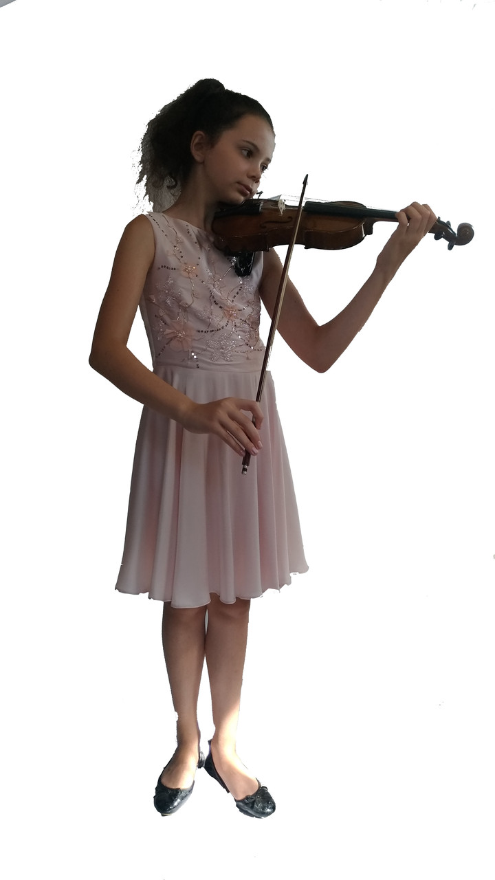 Концертне плаття Рожева Соната 