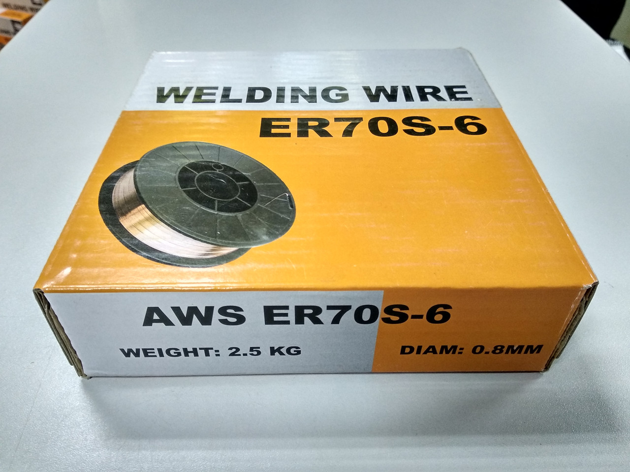 Зварювальний дріт ER70S-6 0.8 мм 1.8 кг (аналог ER70S-6)
