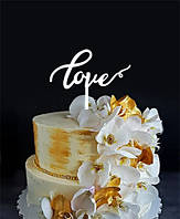 Топер для торта та квітів — Love 3