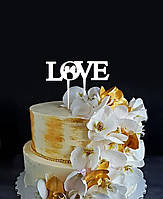Топер для торта та квітів — Love 7