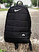 Рюкзак Nike Air молодіжний стильний якісний, колір темно-сірий матеріал kiten, фото 5