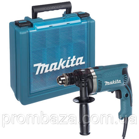 Дриль ударний Makita HP1630K, фото 1