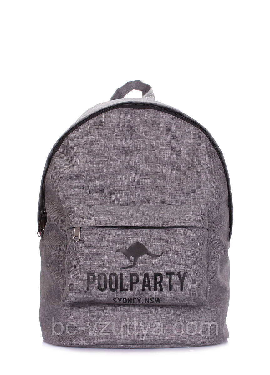 Міський рюкзак POOLPARTY темно-сірий