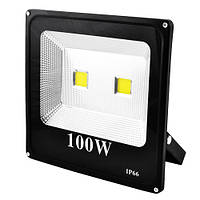 Прожектор світлодіодний SLIM YT-100W 2SMD, 9000Lm, IP66 (вологогозахист)