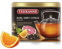 Черный чай Teekanne (Тикане) Earl Grey Citrus в жестяной банке 150 грамм