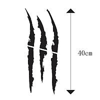 Наклейка на автомобіль ПОДРЯПИНИ на капот, фото 6