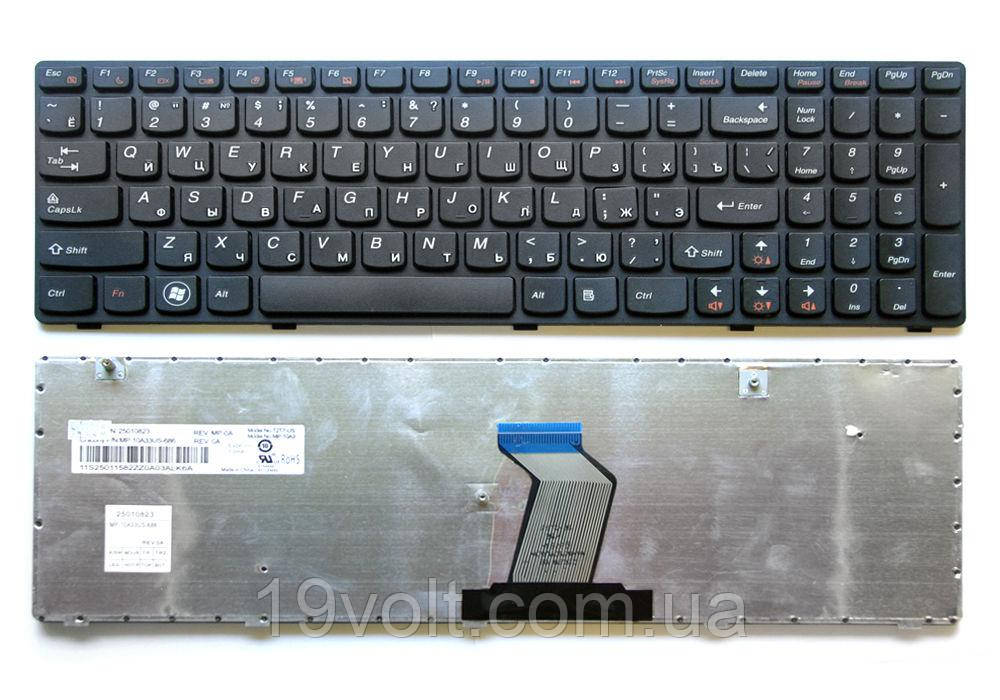 Клавіатура для ноутбука Lenovo Z580, G580, G585, Z580A, Z585