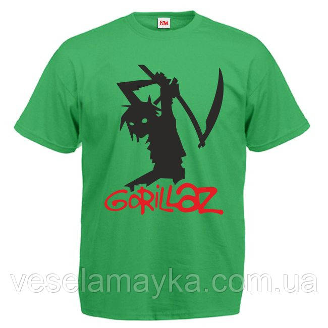 Футболка "Gorillaz 3" (Горилаз), фото 1