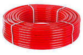 15 Гофрована труба з неіржавкої сталі DISPIPE 15HFP(R), відпалена, у червоній оболонці