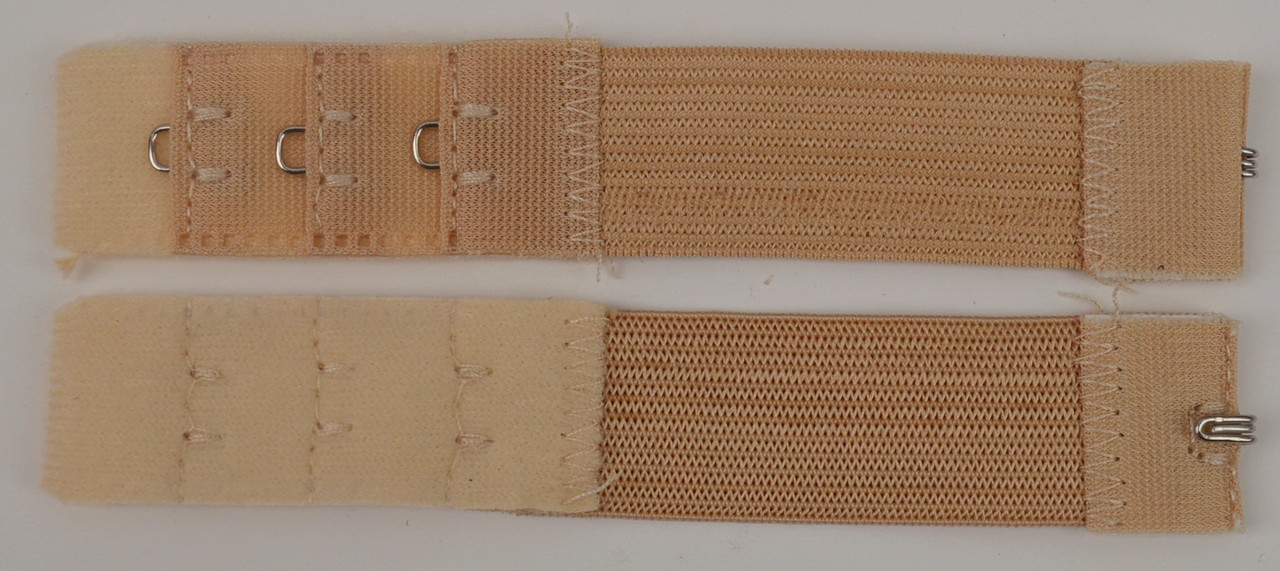 Удлинитель для бюстгальтера на один крючок, бежевый (10 шт) (ID ...