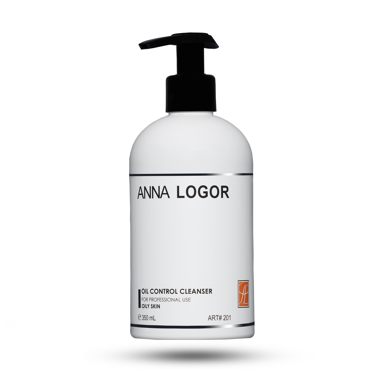 Очищуючий гель для жирної шкіри Art.201 Anna LOGOR Oil Control Cleanser 350 ml