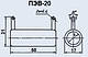 ПЭВ-20 2,4 кОм, резистор постійний дротяний, навантажувальний, фото 3