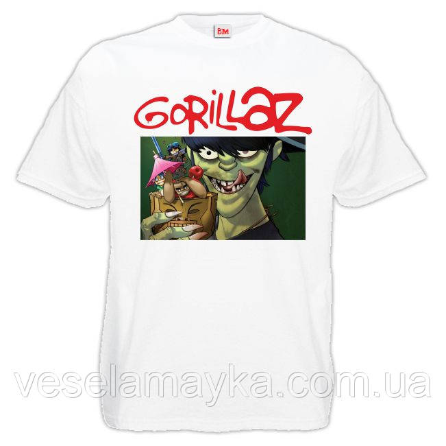 Футболка "Gorillaz 4" (Горилаз), фото 1