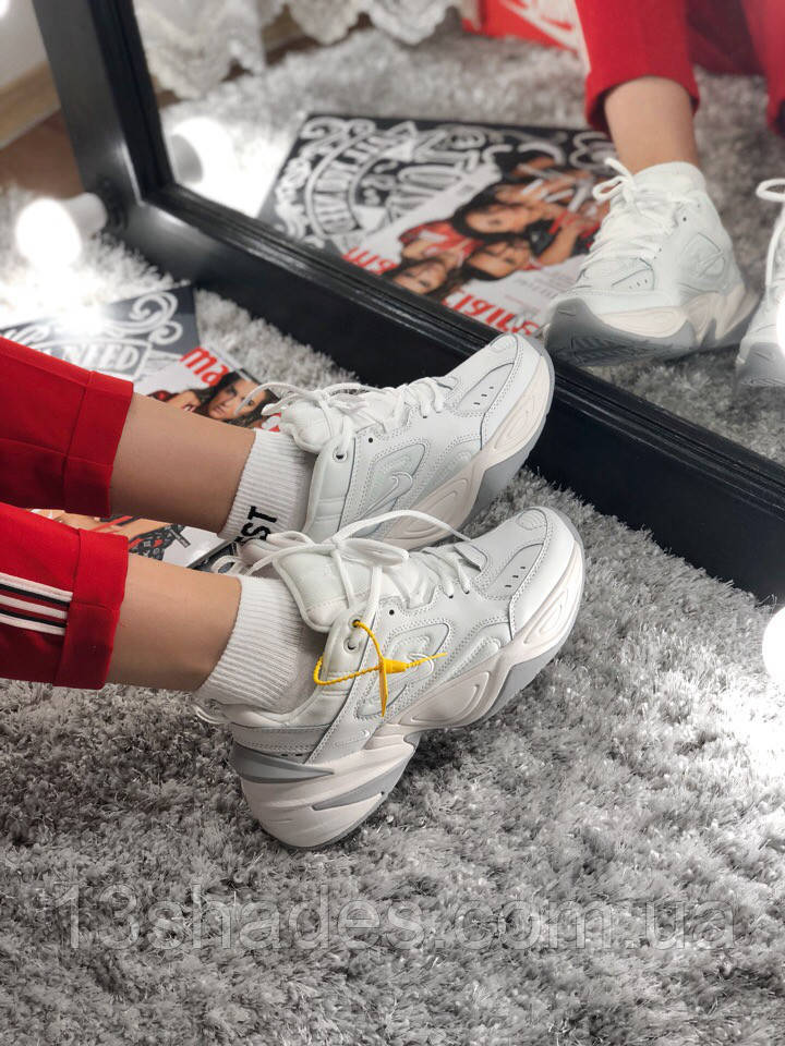 Жіночі кросівки MK2 Tekno White/Grey (AAA+), фото 1