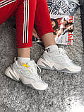 Кросівки чоловічі MK2 Tekno White/Grey (AAA+) Топ якість, фото 4