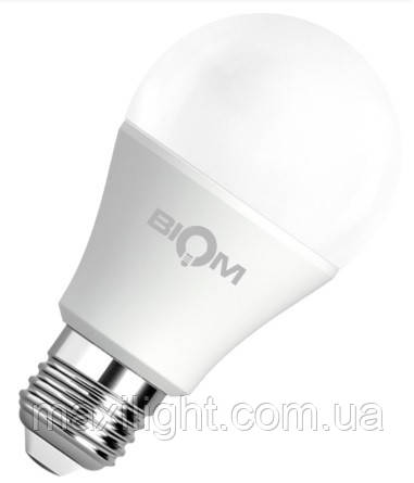 Світлодіодна лампа BIOM Life A60 8W E27 4500К нейтральний білий (BL-708), фото 1