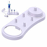 Підставка для зубної щітки і 4 насадок Braun Oral-B Білий, фото 3