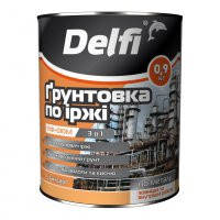 Ґрунтовка по іржі ПФ-010М ТМ Delfi (0,9 кг)сіра