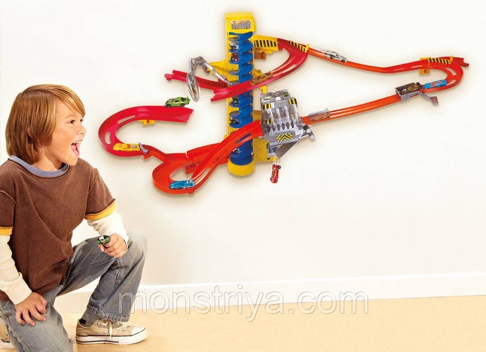 Настенный трек Hot Wheels Башня-Серпантин: продажа, цена в Киеве ...