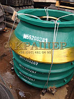 Metso HP300 Футеровка чаши (Бронь) N55208281 и Футеровка конуса (Бронь) N55308267