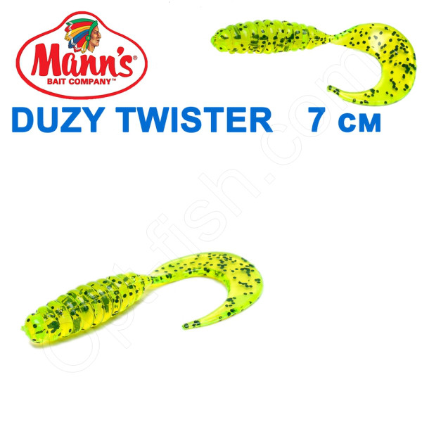 Силікон Manns Duzy Twister CHGBF-038-70 мм (20 шт.)