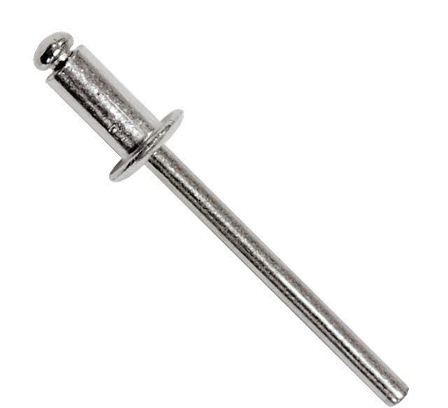 Заклепка алюмінієва 4,0х10,0 мм (50шт в уп) INTERTOOL RT-4010