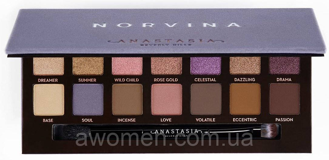 Тіні для очей Anastasia Beverly Hills Norvina (14 кольорів)