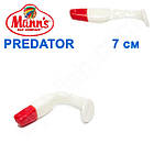 Силікон Manns Predator W-RN-056-70мм Czerwony Nos (20шт)