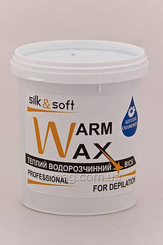 Silk&Soft WARM WAX Теплий віск Азулен і Ромашка, 800 гр