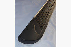 Силові пороги Chevrolet Captiva (варіант Allmond Black)