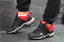 Чоловічі кросівки Adidas AX 2,чорні з червоним 41р, фото 2