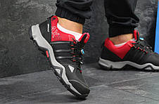 Чоловічі кросівки Adidas AX 2,чорні з червоним 41р, фото 2