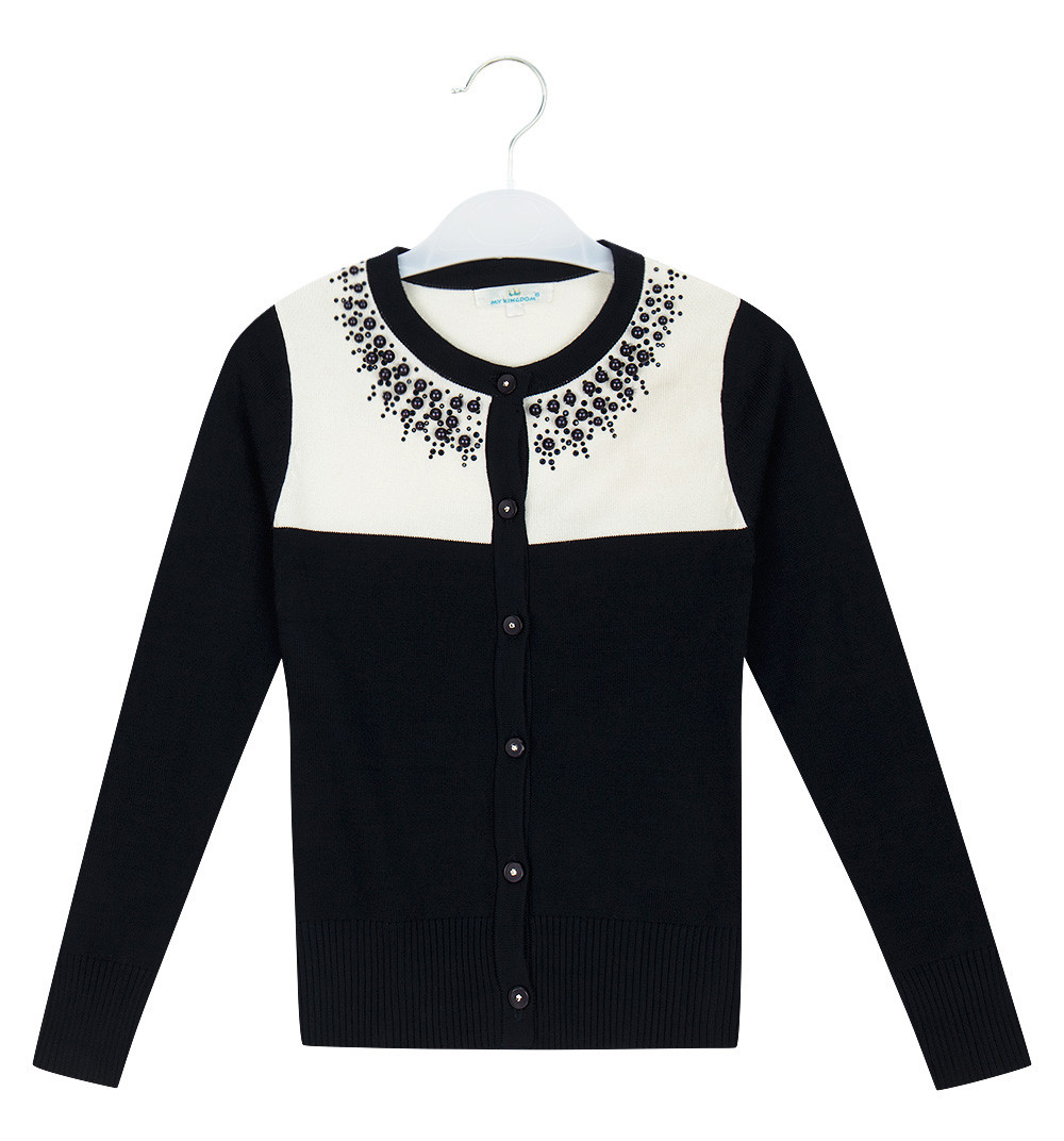 Кофта для дівчинки My Kingdom 01777 синя 130-140