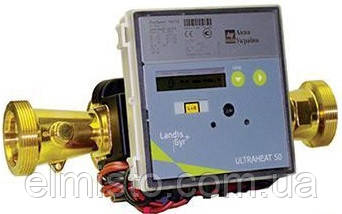Лочильник тепла Landis+Gyr ULTRAHEAT T550/UH50 Ду25 Qn 6,0 муфтовий одноканальний ультразвуковий