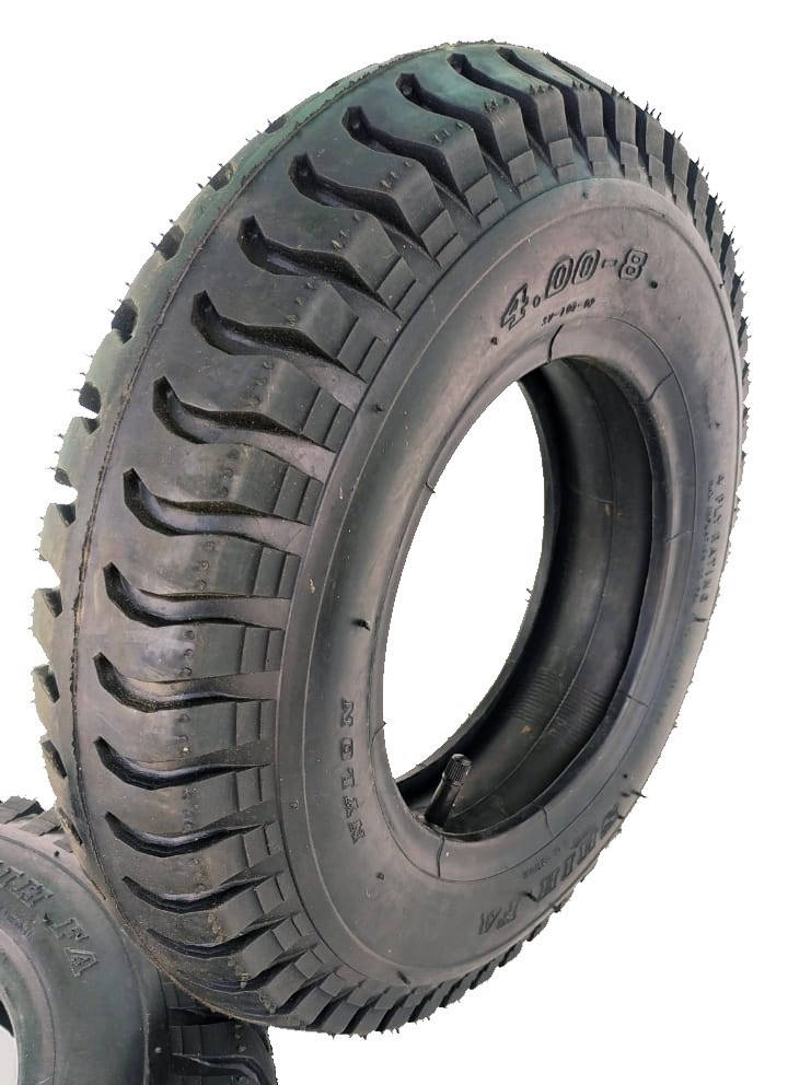 

Покришка 4.00-8 з камерою для мотобока дорожня Shihfa