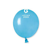 Латексные шарики 3" пастель 09 светло-голубой Gemar